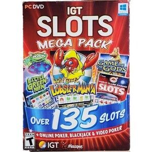 Slots Mega Pack- PC Windows Compatible Physical Edition NEW SEALED